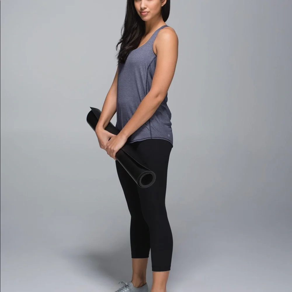 Lululemon Wild Tank Heathered Deep Navy